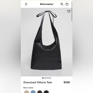 Reformation tote bag (brand new, never used)